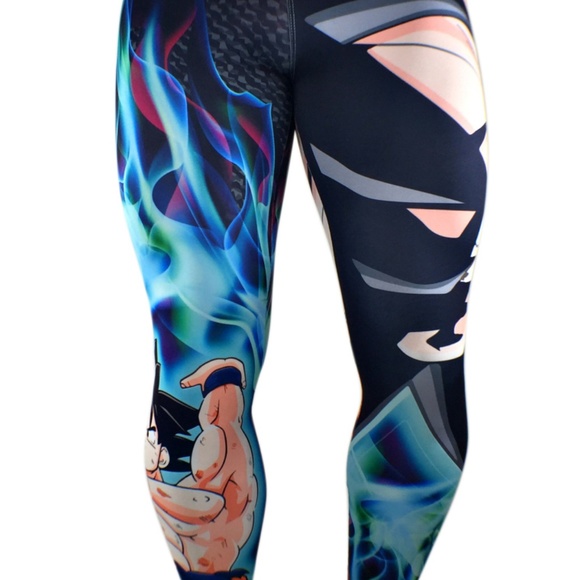 UNISEX Gently Worn Goku Leggings - Picture 8 of 8